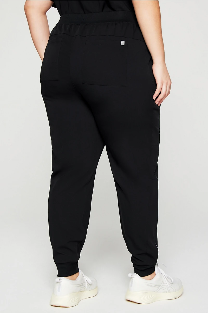 High-Rise On-Call Scrub Jogger (Reflective
