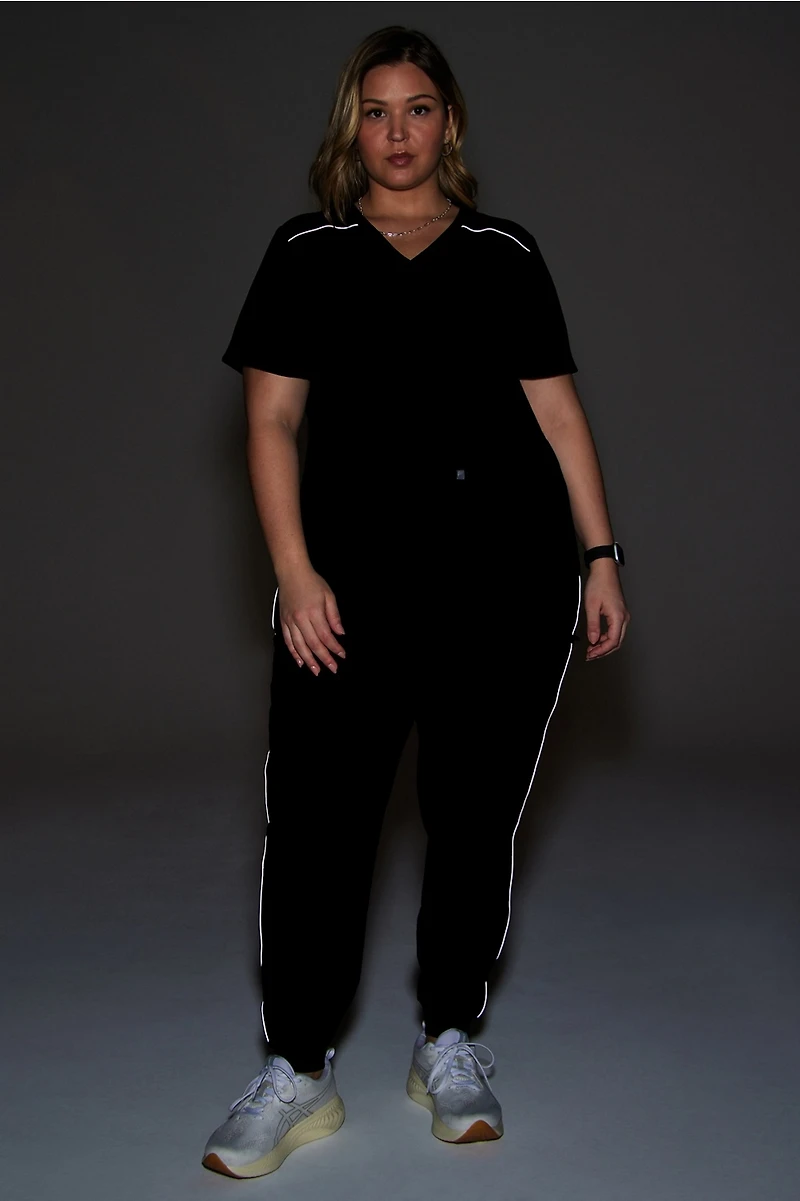 High-Rise On-Call Scrub Jogger (Reflective