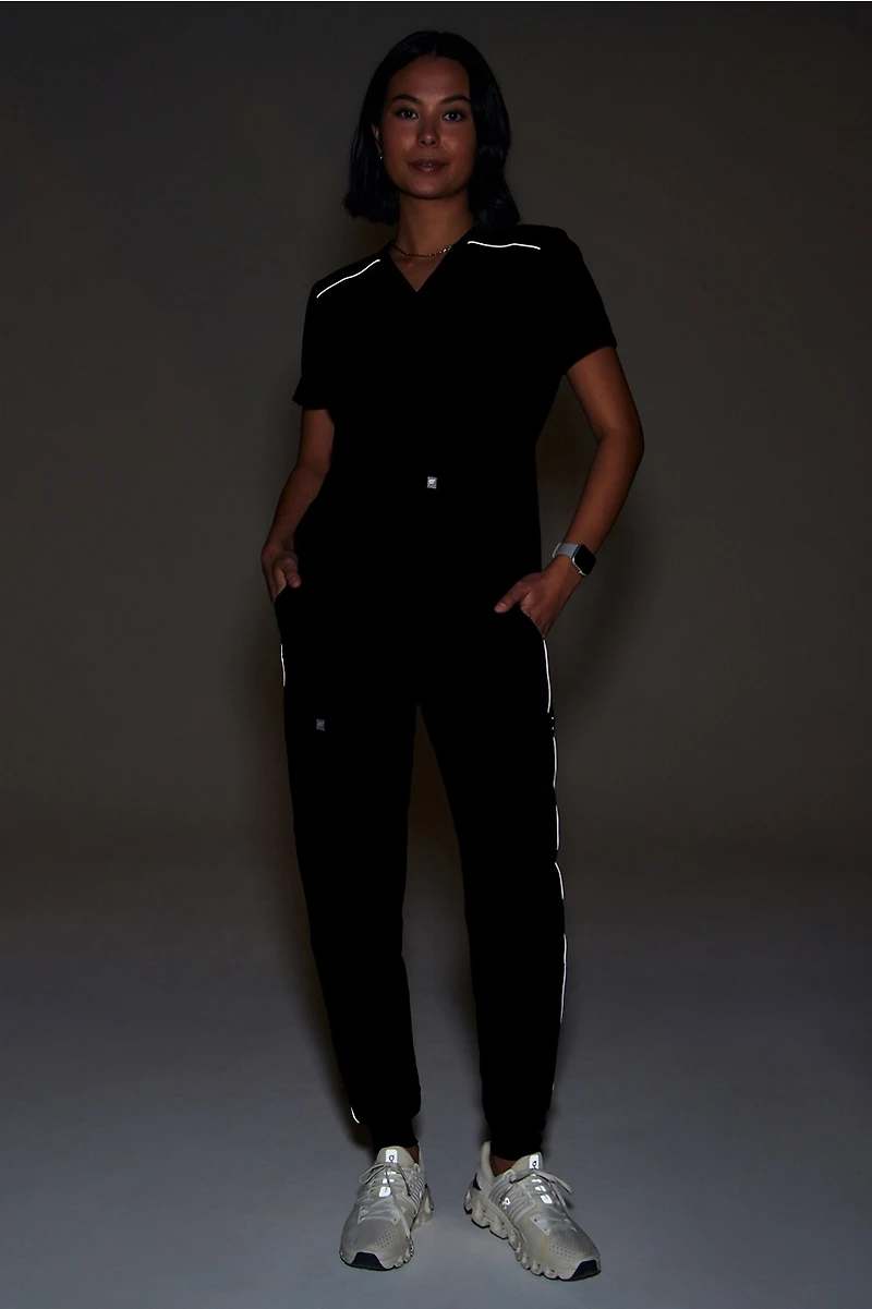 High-Rise On-Call Scrub Jogger (Reflective