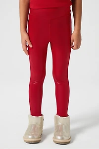 Girls Paneled Shine Legging
