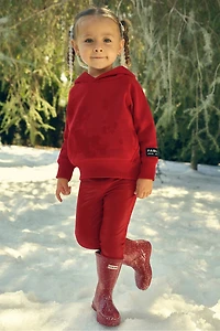 Girls Paneled Shine Legging