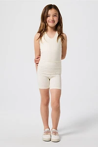 Girls Motion365+ Built-In Bra Cropped Tank
