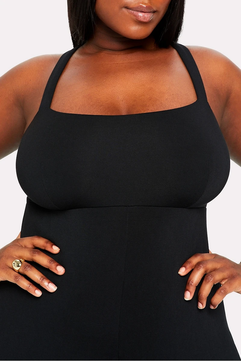 Smooth As Hell Criss Cross Back Jumpsuit