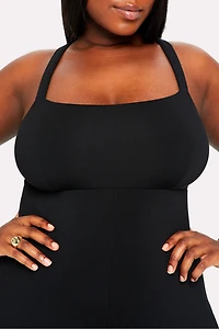 Smooth As Hell Criss Cross Back Jumpsuit