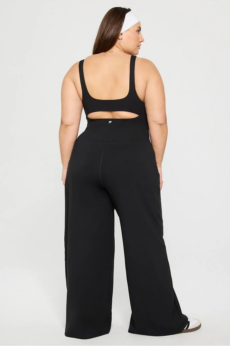 PureLuxe Wide-Leg Jumpsuit