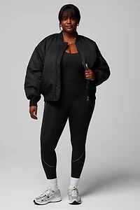 Iconic Oversized Bomber Jacket