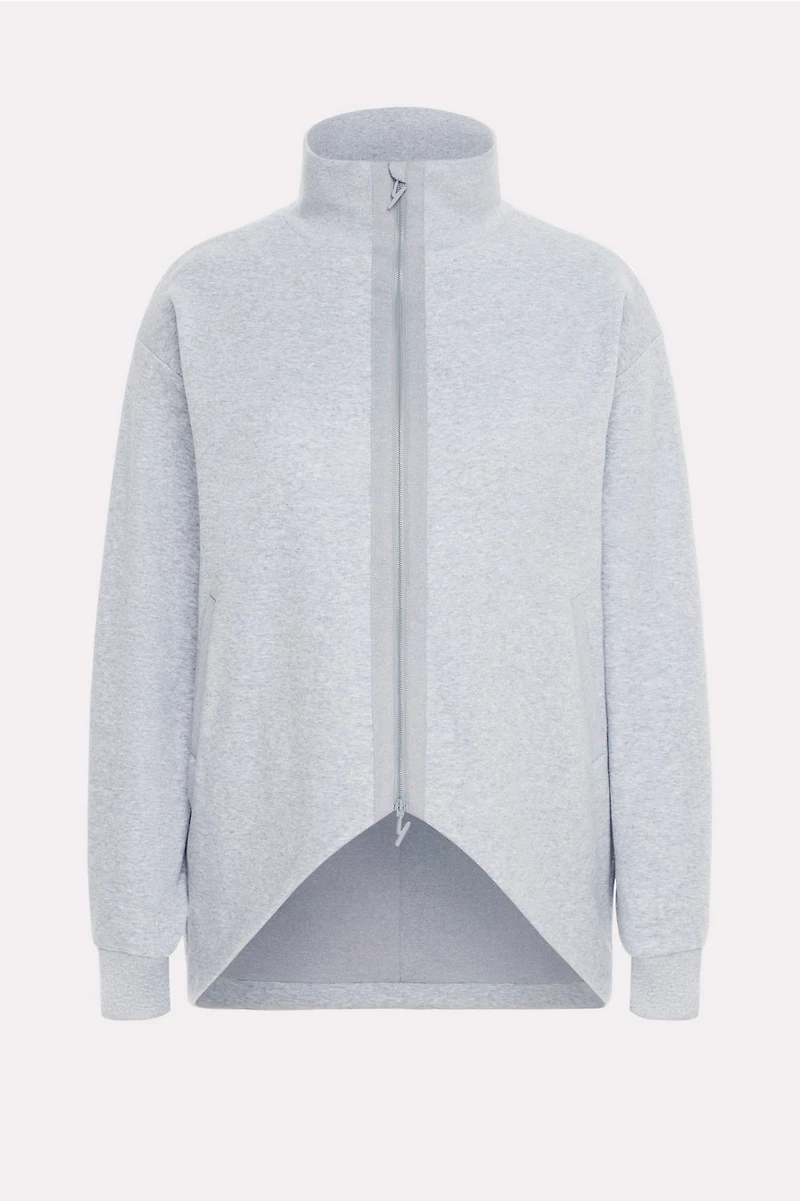 Oversized Fleece Cocoon Jacket