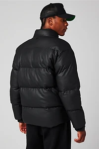 The Vegan Leather Essential Puffer