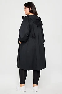Hooded Trench Coat