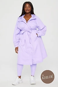 Hooded Trench Coat