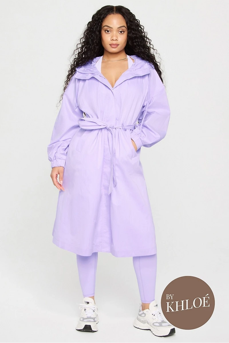 Hooded Trench Coat