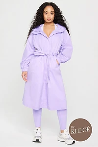 Hooded Trench Coat