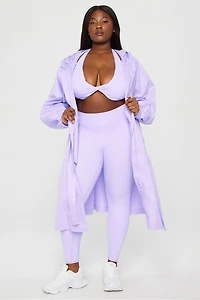 Hooded Trench Coat