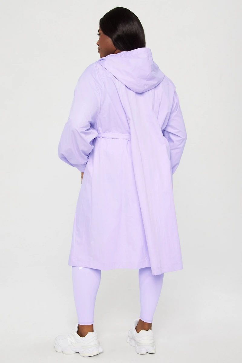 Hooded Trench Coat