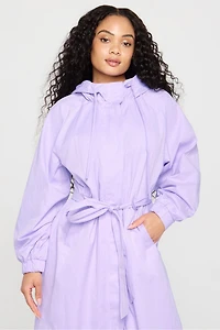 Hooded Trench Coat