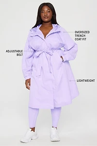 Hooded Trench Coat