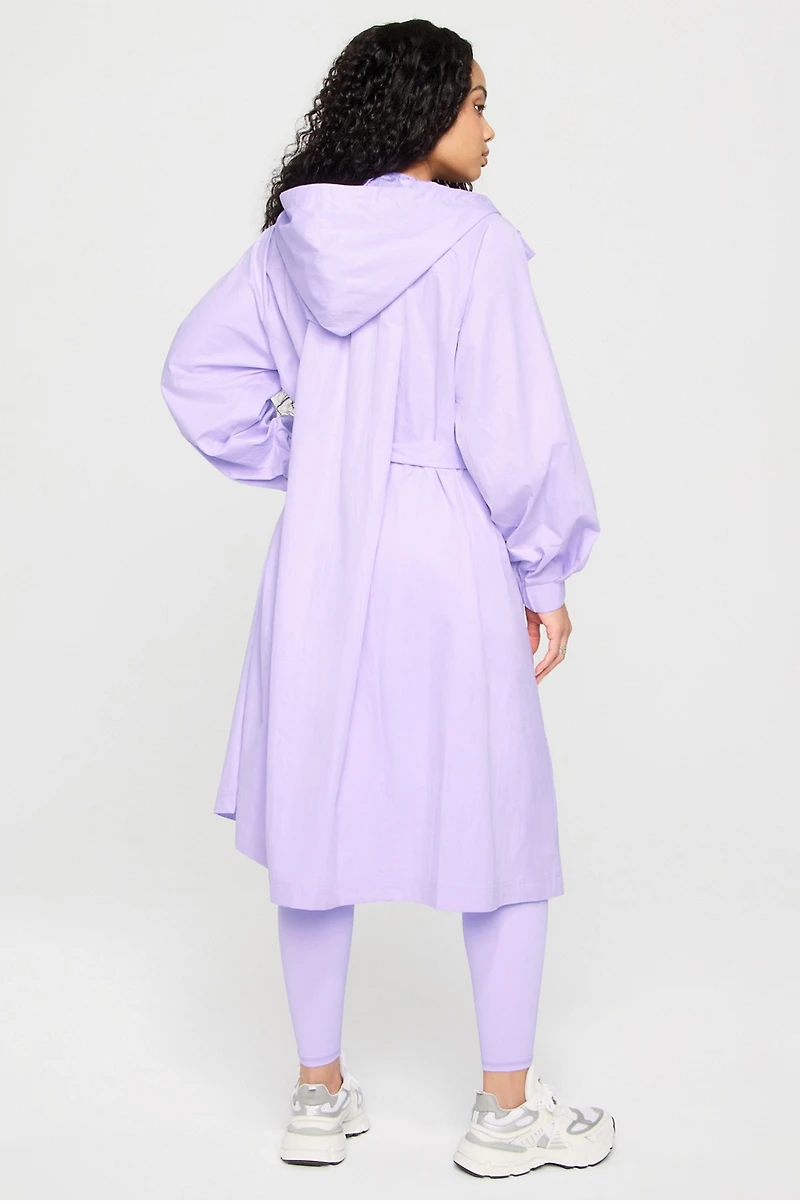 Hooded Trench Coat