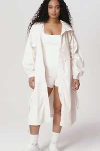 Hooded Trench Coat