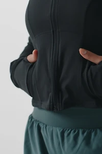 Perfect Storm Cropped Train Jacket
