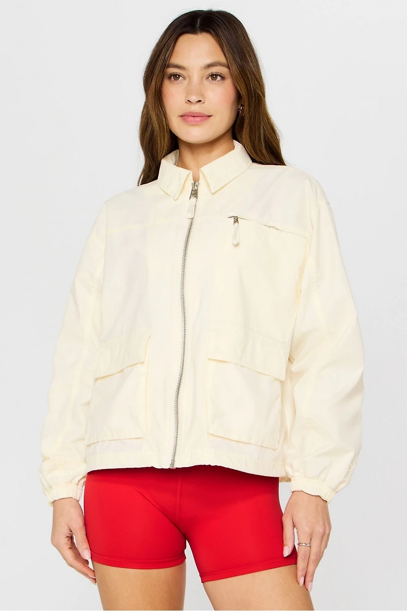Utility Twill Cargo Jacket