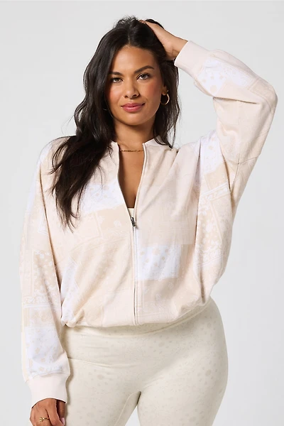 Year Round Terry Slouchy Bomber