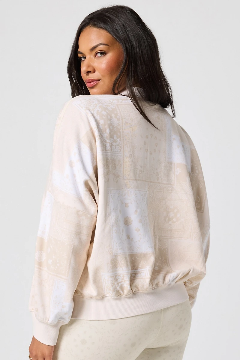 Year Round Terry Slouchy Bomber