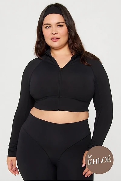 PureLuxe Cropped Train Jacket