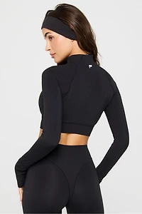 PureLuxe Cropped Train Jacket