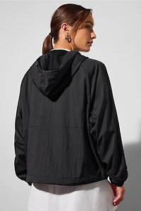 Ripstop Pullover Hooded Windbreaker