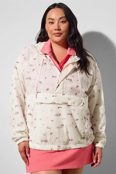 Ripstop Pullover Hooded Windbreaker