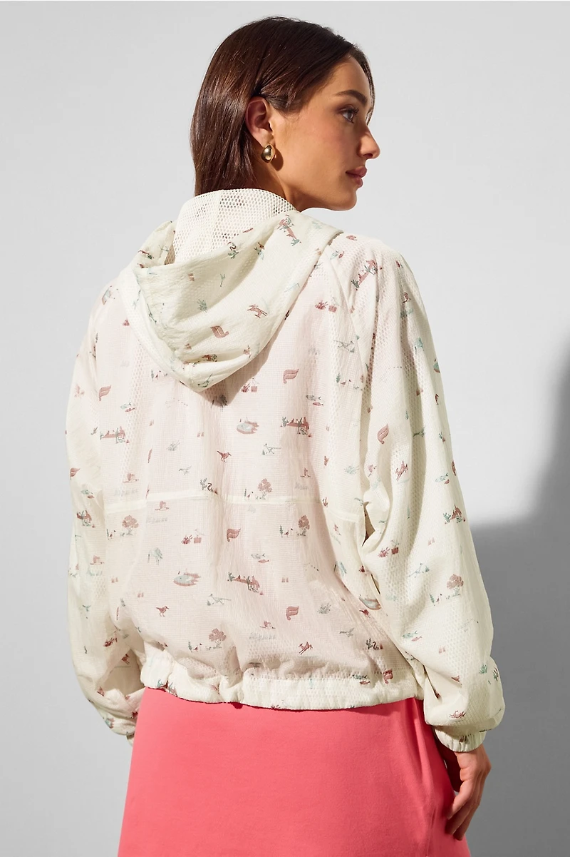 Ripstop Pullover Hooded Windbreaker