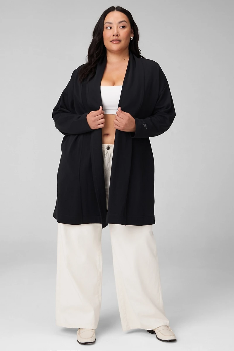 Year Round Terry Oversized Cardigan
