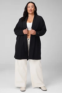 Year Round Terry Oversized Cardigan
