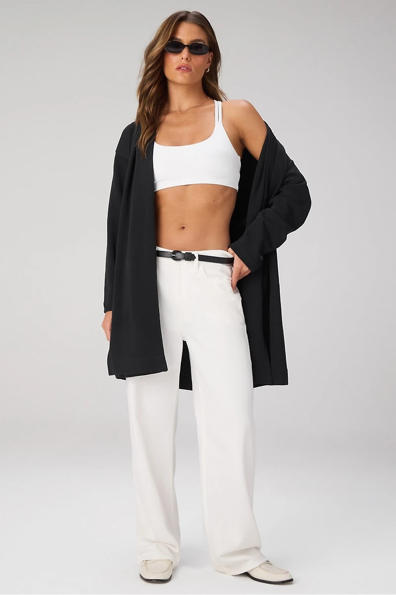 Year Round Terry Oversized Cardigan