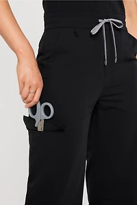 Empower Wide Leg Scrub Jumpsuit