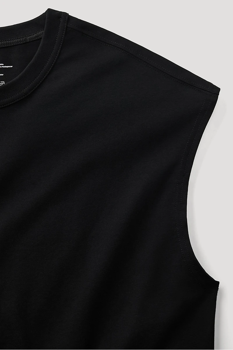 The Effortless Oversized Muscle Tank