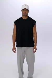 The Effortless Oversized Muscle Tank