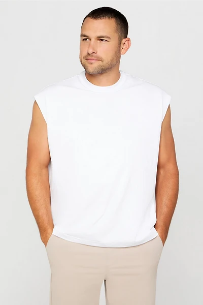 The Effortless Oversized Muscle Tank