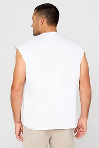 The Effortless Oversized Muscle Tank