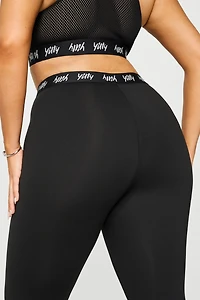 Major Label Shaping High Waist Logo Legging 7/8