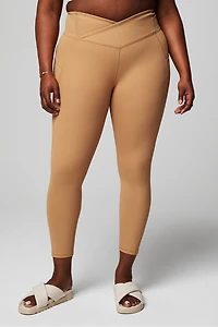Oasis Rib HW Crossover 7/8 Legging