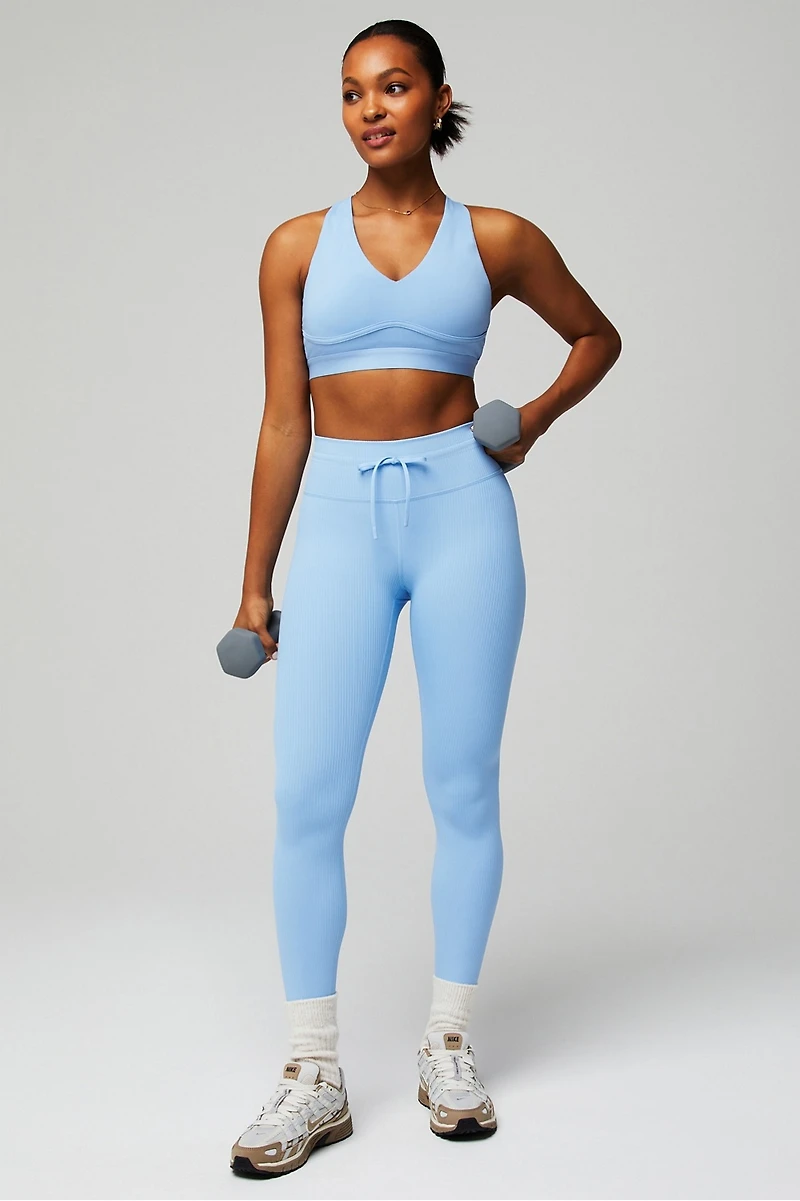 Oasis Rib High-Waisted Legging