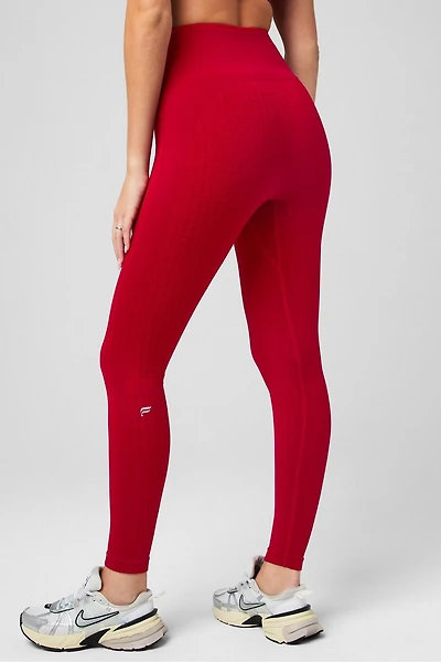 Seamless High-Waisted Houndstooth Legging