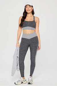 HeatherFlex High-Waisted Tonal Legging