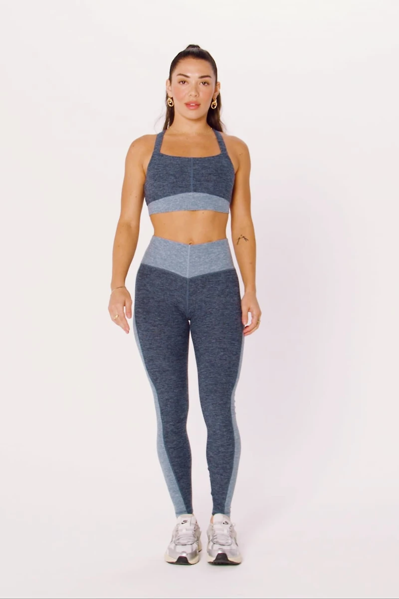 HeatherFlex High-Waisted Tonal Legging