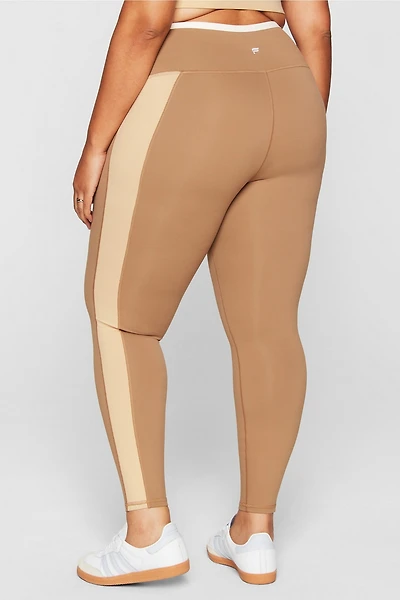 Define PowerHold® High-Waisted Asym Color-Blocked Legging