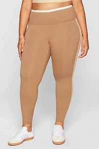 Define PowerHold® High-Waisted Asym Color-Blocked Legging