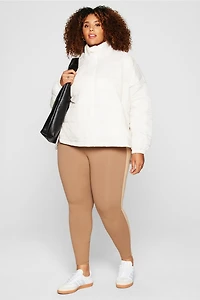 Define PowerHold® High-Waisted Asym Color-Blocked Legging