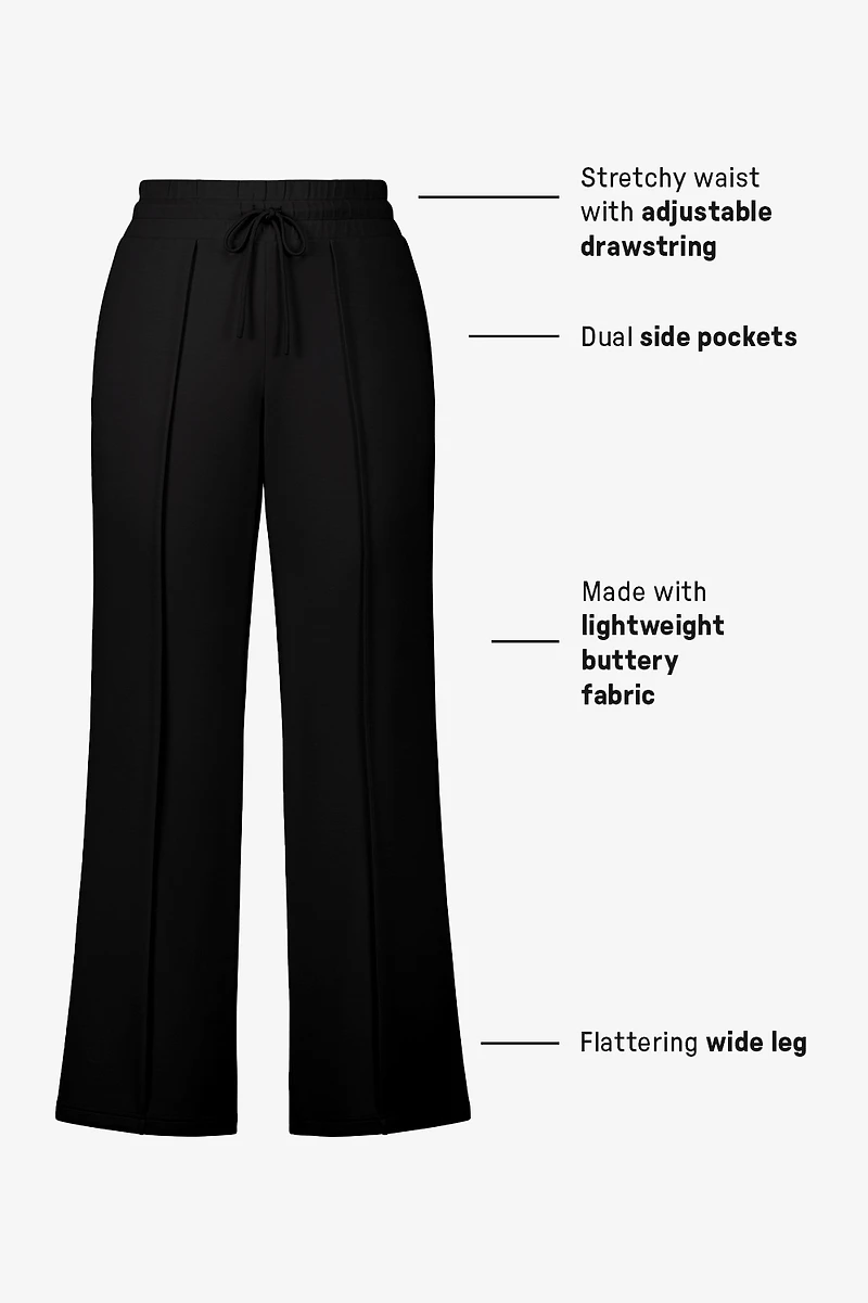 So Sleek Modal Wide Leg Lounge Pant