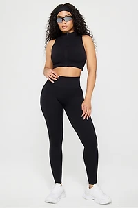 Seamless Scrunch High-Waisted Legging